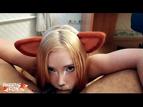 ❤️ Kitsune menelan kontol dan cum di mulutnya ️ Seks berkualitas di id.hentaiteca.ru ️❤